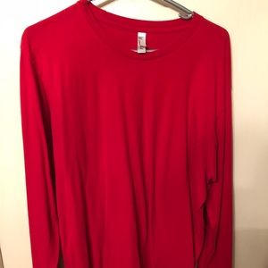 Long sleeve American Apparel T